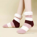 Indoor Super Soft Warm Non-skid Plush Slipper Socks